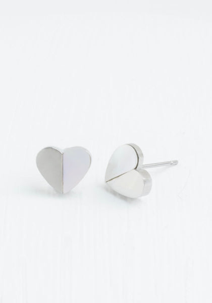 GIVE HOPE EARRINGS SILVER