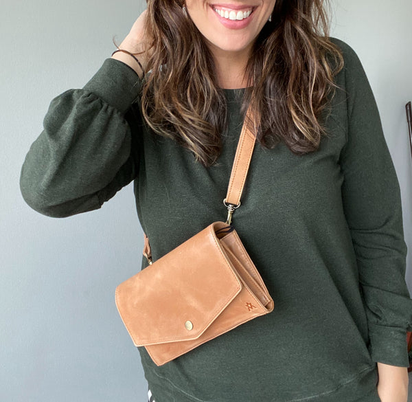 DiMarco Crossbody Bag - Camel