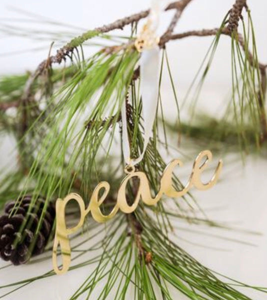 Peace Ornament