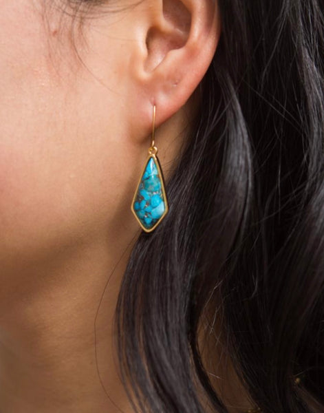 Liberty Turquoise Earrings