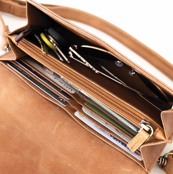 DiMarco Crossbody Bag - Camel