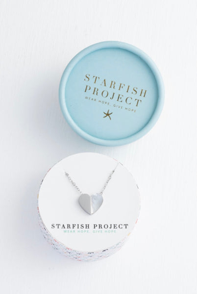 GIVE HOPE NECKLACE SILVER
