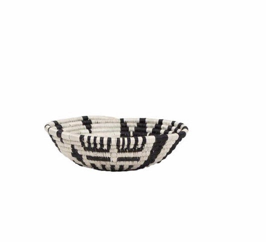Black +White Fani Basket