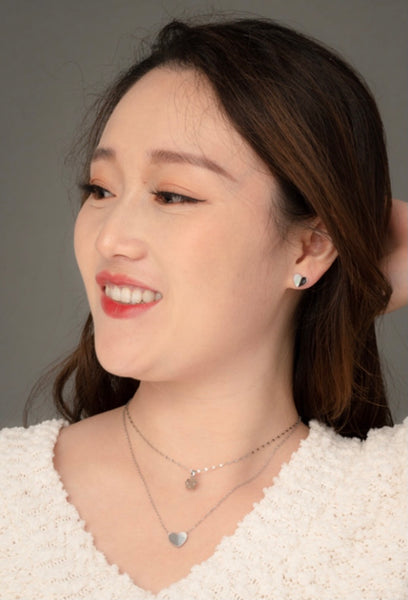 GIVE HOPE EARRINGS SILVER