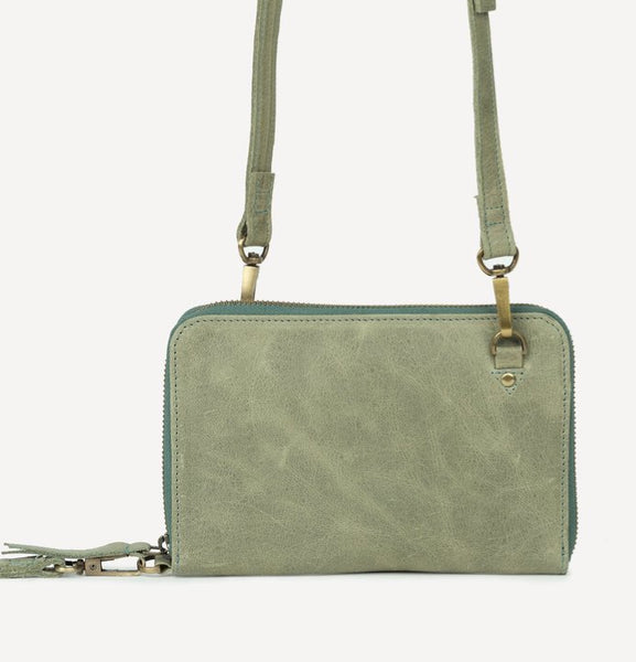 Sage Crossbody Wallet
