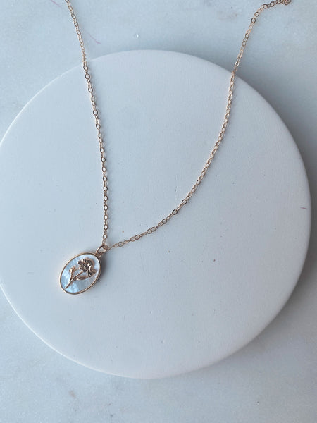 Norah Flower Necklace