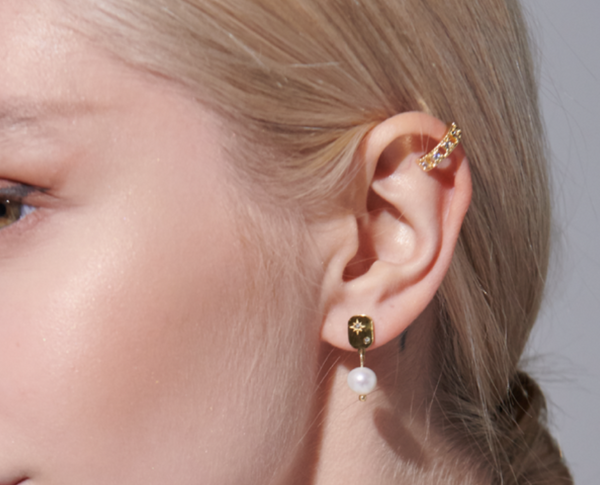 Amina Star Earrings