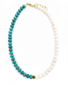 Carter Beaded Pearl Necklace