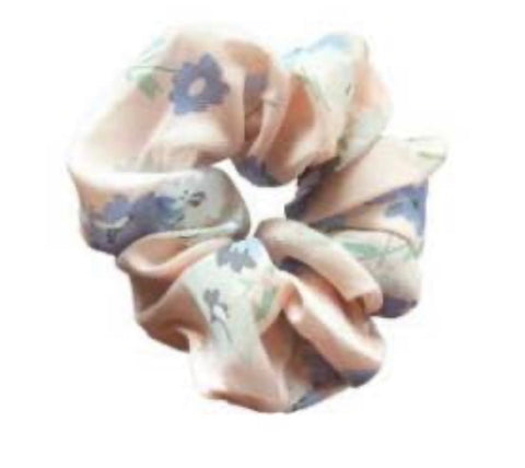 Peach and Blue Floral