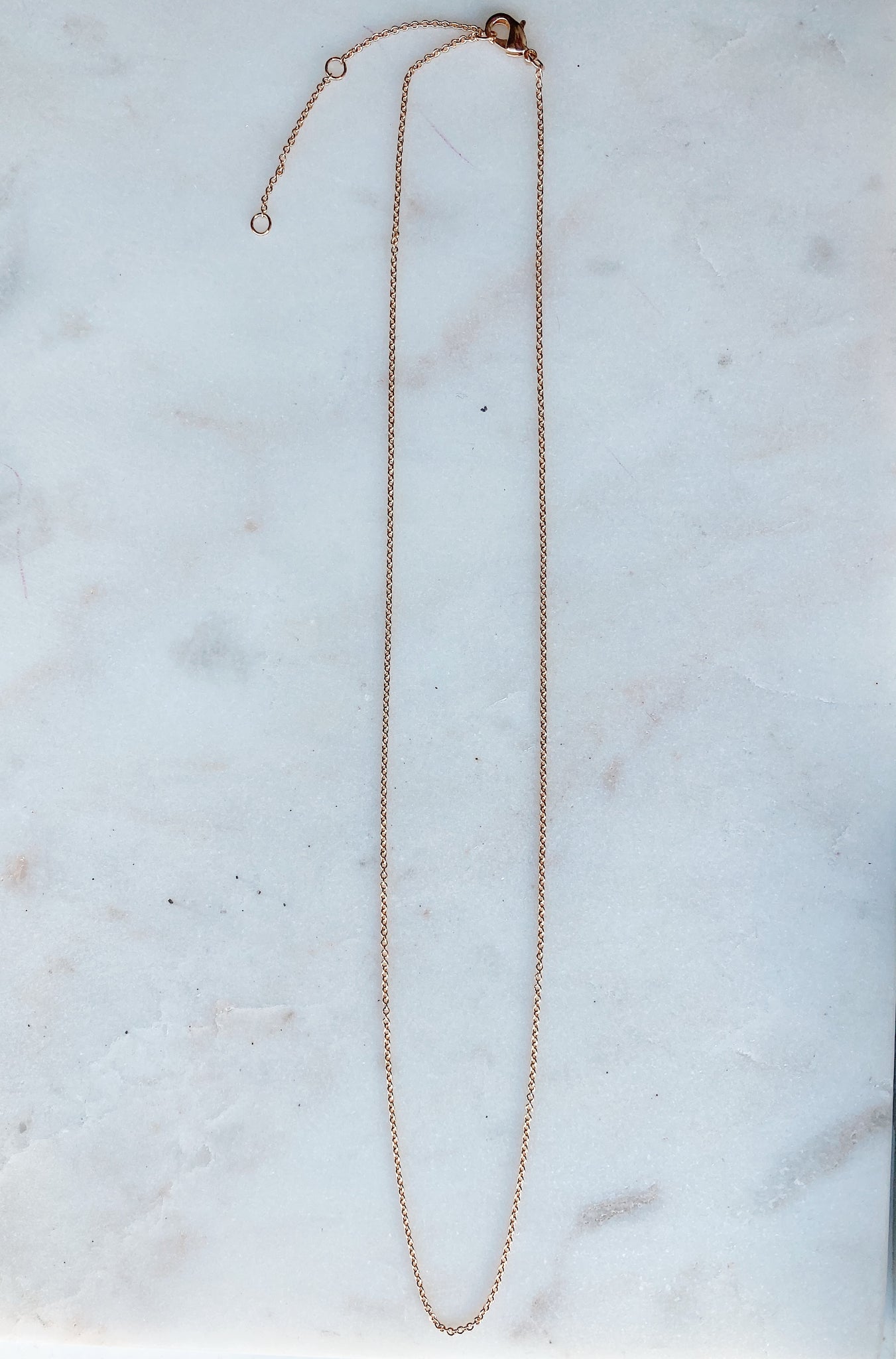 Dainty Chain Necklace: 16-18”