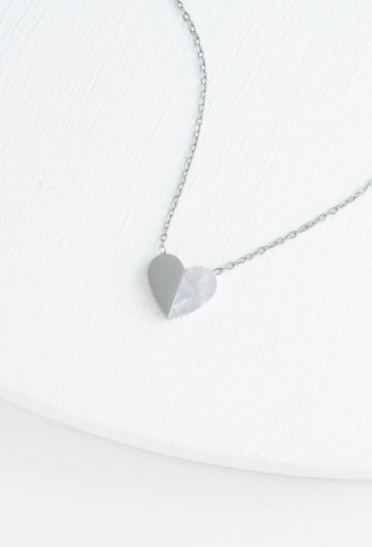 GIVE HOPE NECKLACE SILVER