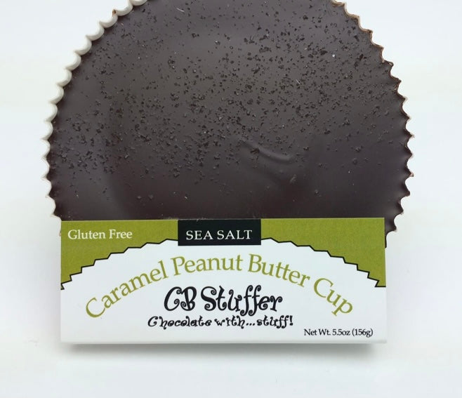Dark Chocolate Caramel & Sea Salt Giant Peanut Butter Cup