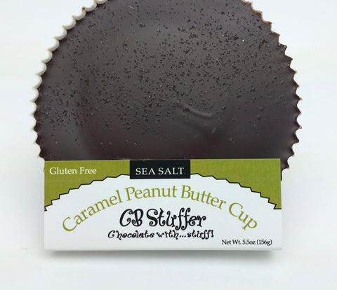 Dark Chocolate Caramel & Sea Salt Giant Peanut Butter Cup